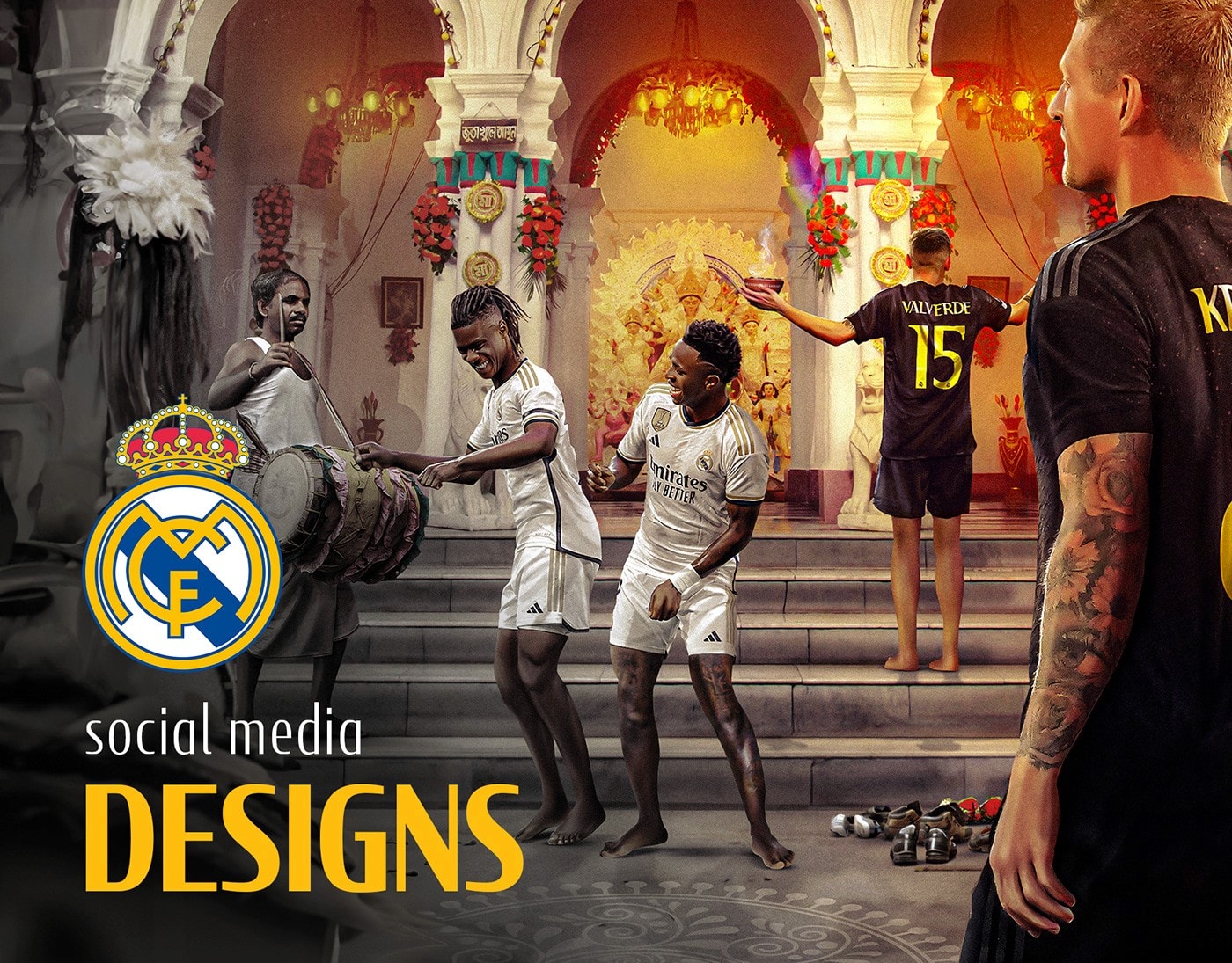 Real Madrid X India