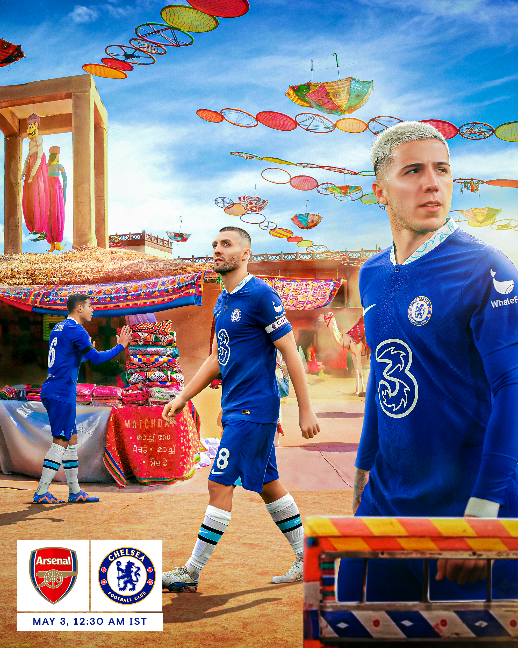 Chelsea FC X India — virtual tour creative 3