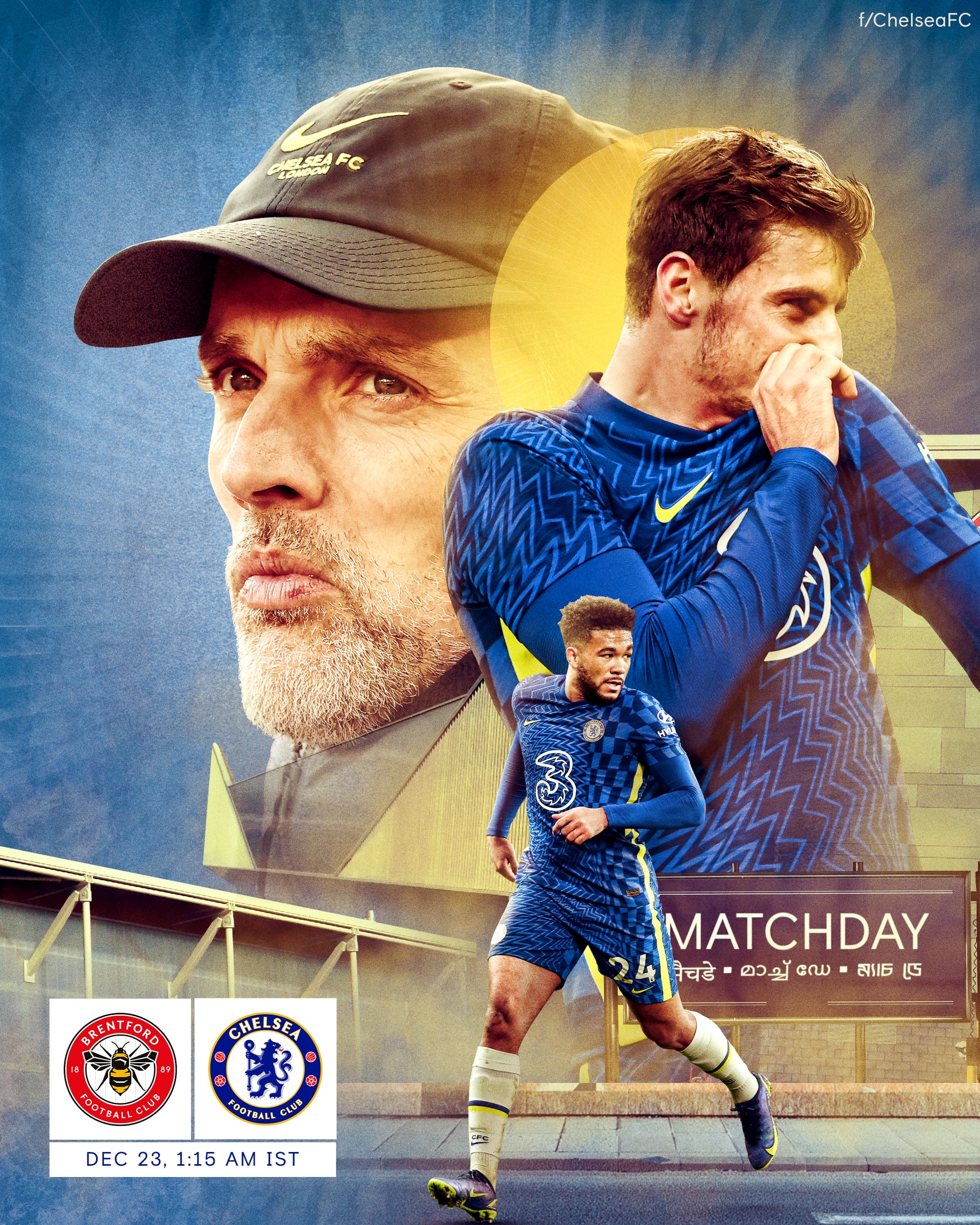 Chelsea FC X India — virtual tour creative 4