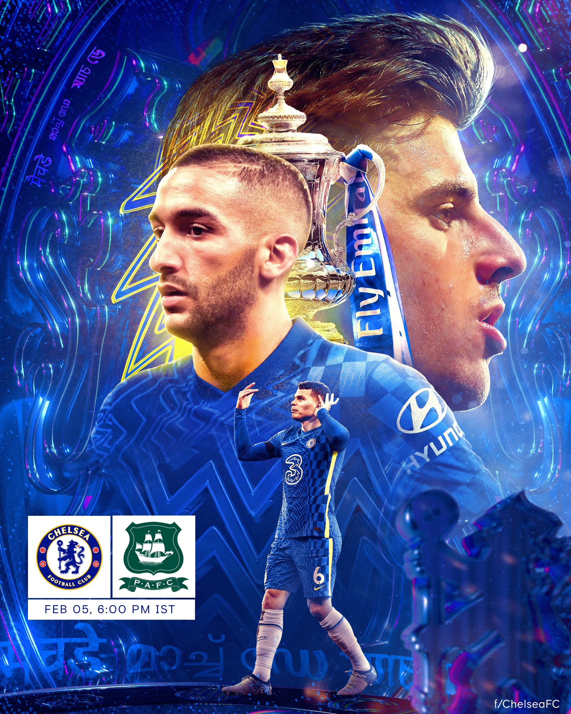 Chelsea FC X India — virtual tour creative 6