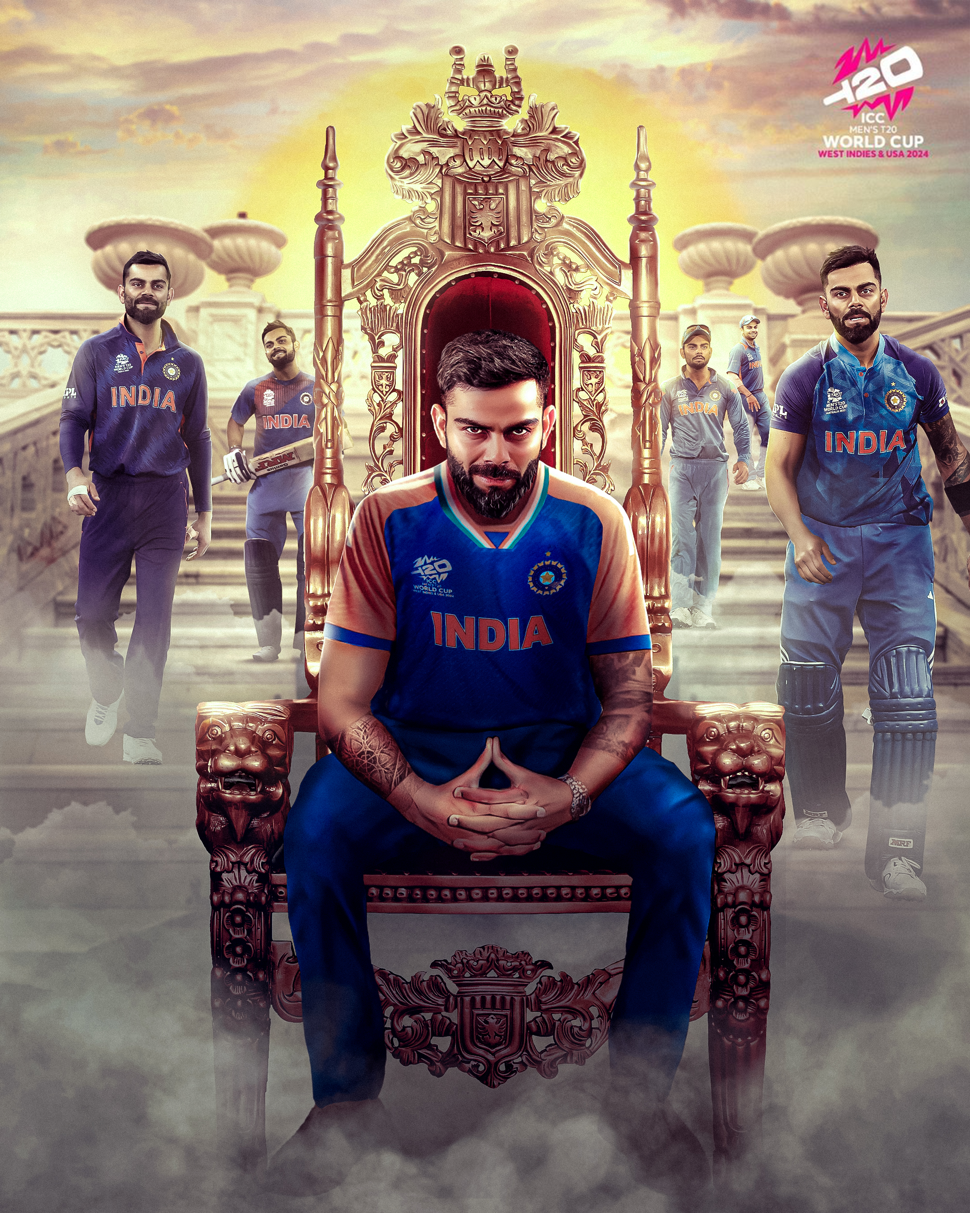 ICC Global creatives — Virat Kohli creative